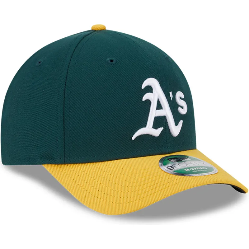 cap-gebogen-green-snapback-9forty-m-crown-player-replica-van-oakland-athletics-mlb-van-new-era