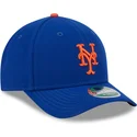 casquette-courbee-bleue-snapback-9forty-m-crown-player-replica-new-york-mets-mlb-new-era