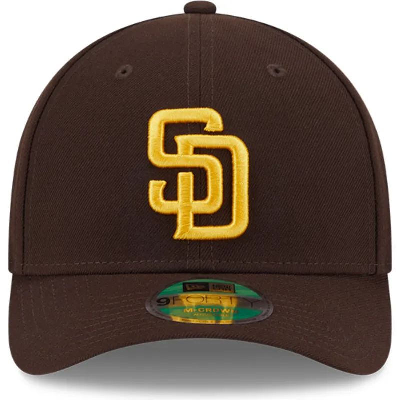 petten-gebogen-bruin-snapback-9forty-m-crown-player-replica-van-san-diego-padres-mlb-van-new-era