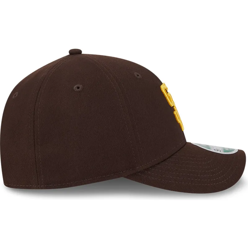 petten-gebogen-bruin-snapback-9forty-m-crown-player-replica-van-san-diego-padres-mlb-van-new-era