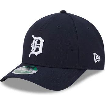 Cap gebogen navy blue snapback 9FORTY M-Crown Player Replica van Detroit Tigers MLB van New Era