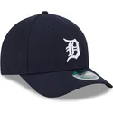 cappellino-snapback-blu-navy-curva-9forty-m-crown-player-replica-dei-detroit-tigers-mlb-di-new-era