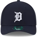 cappellino-snapback-blu-navy-curva-9forty-m-crown-player-replica-dei-detroit-tigers-mlb-di-new-era
