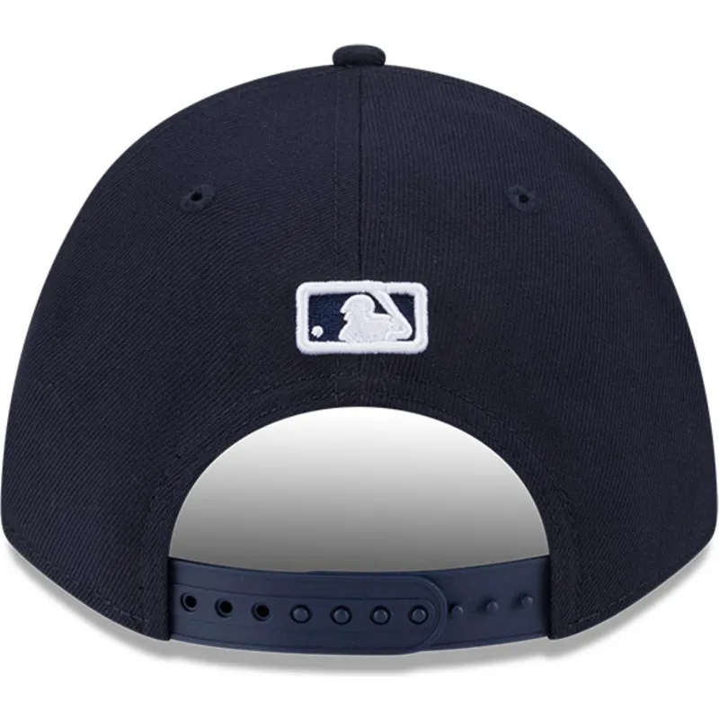 marinebla-buet-snapback-kasket-9forty-m-crown-player-replica-fra-detroit-tigers-mlb-fra-new-era