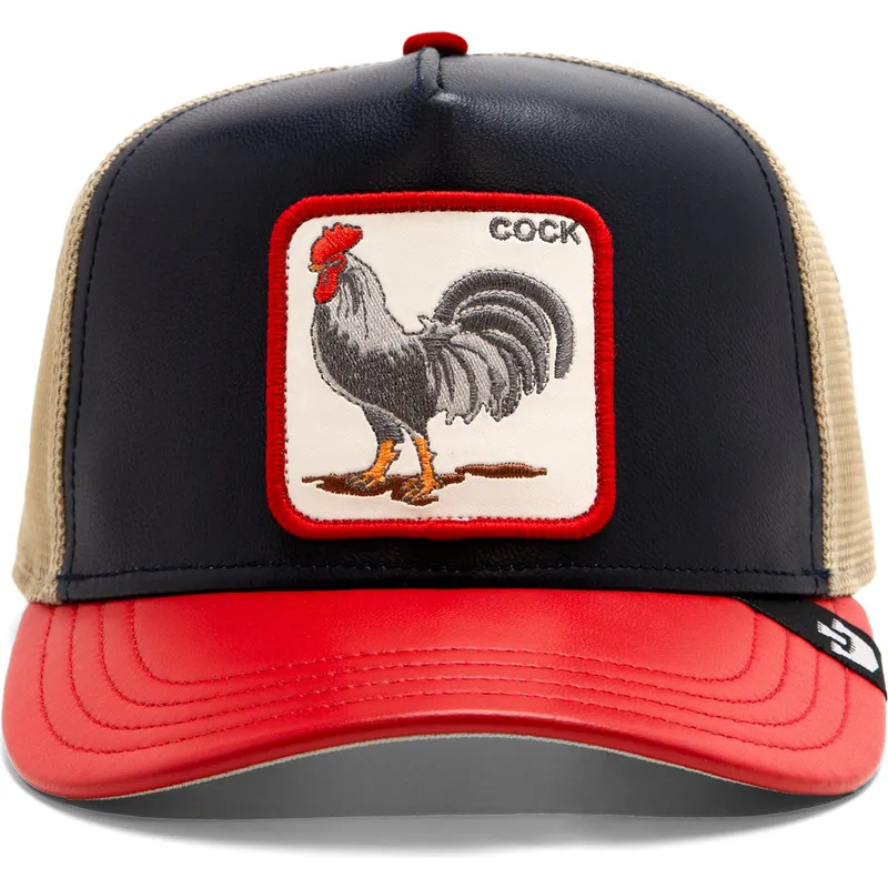 czapka-trucker-granatowa-i-czerwona-kogut-shleather-cock-the-farm-od-goorin-bros