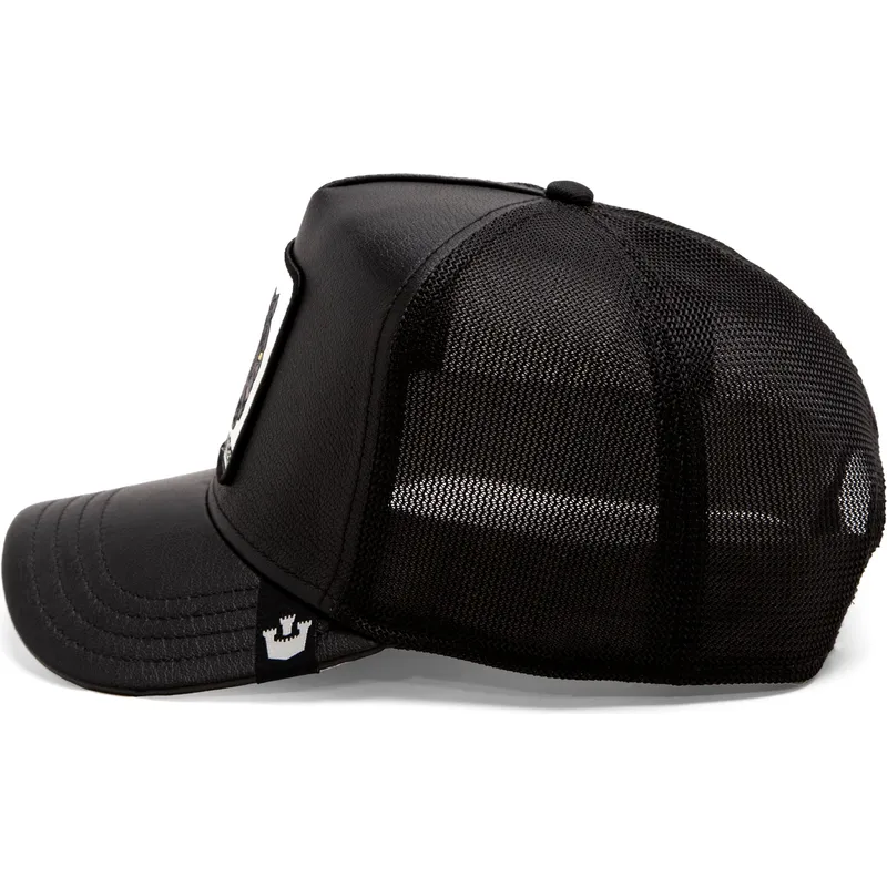 petten-gebogen-zwart-snapback-the-farm-van-goorin-bros