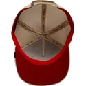 petten-gebogen-rood-snapback-the-farm-van-goorin-bros