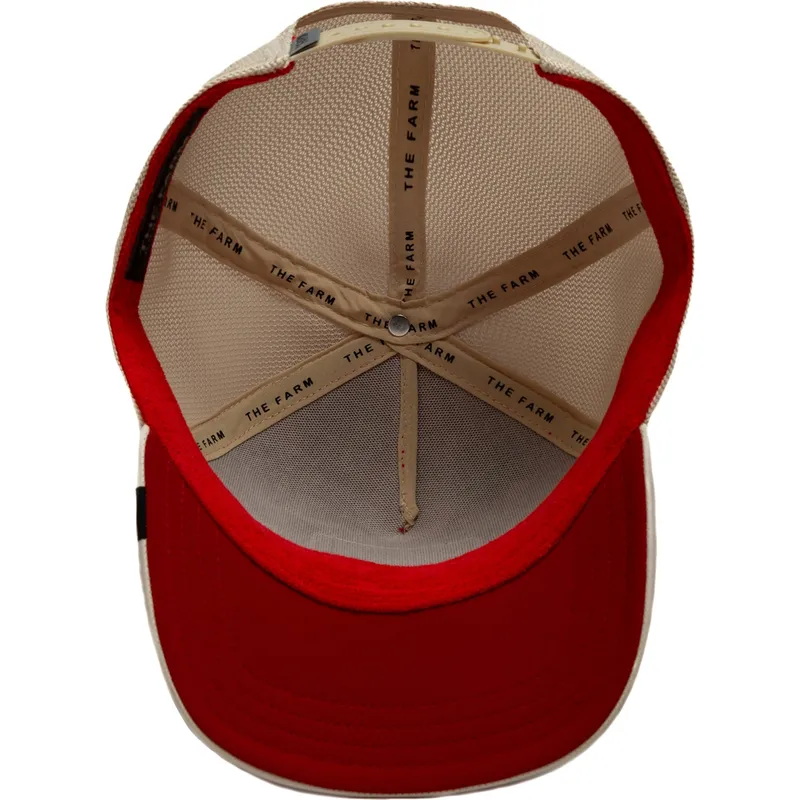 petten-gebogen-rood-snapback-the-farm-van-goorin-bros petten-gebogen-rood-snapback-the-farm-van-goorin-bros