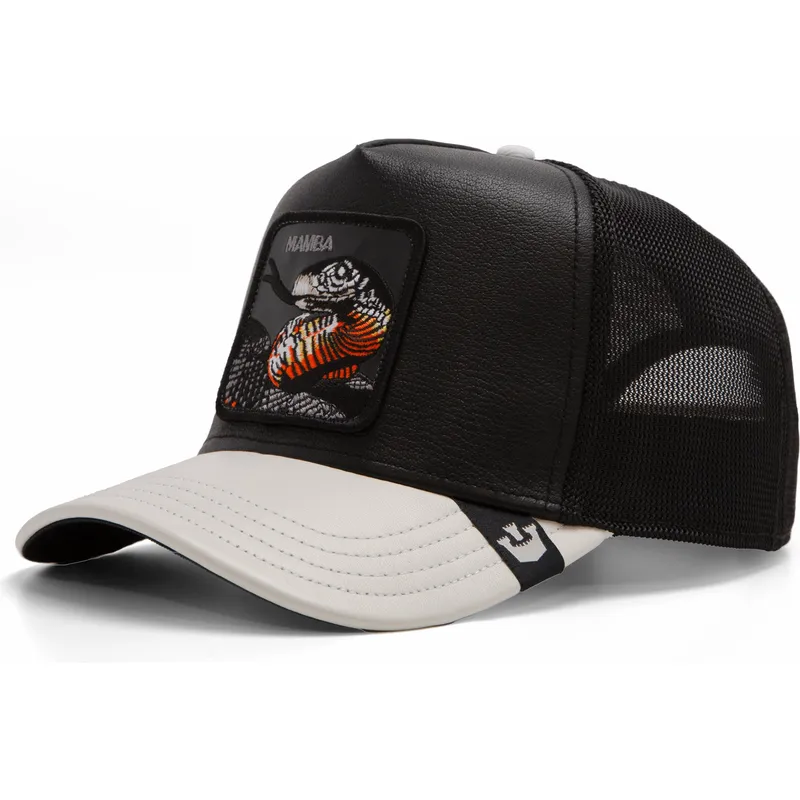 petten-gebogen-zwart-snapback-the-farm-van-goorin-bros