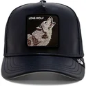 petten-gebogen-marineblauw-snapback-lobo-lone-shleather-wolf-the-farm-the-farm-van-goorin-bros
