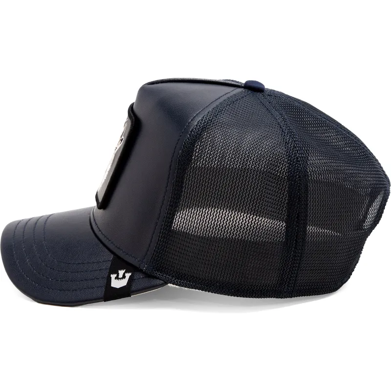 petten-gebogen-marineblauw-snapback-the-farm-van-goorin-bros