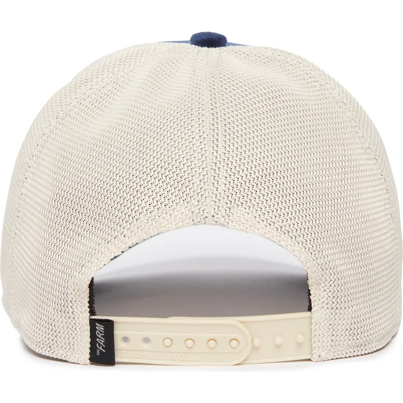 petten-gebogen-blauw-snapback-sapphire-goat-the-farm-jewel-tones-the-farm-van-goorin-bros