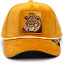 gul-bojd-snapback-keps-lejon-lion-royalty-the-farm-fran-goorin-bros