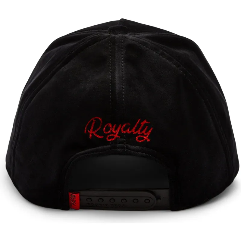 petten-gebogen-zwart-snapback-panther-royalty-the-farm-van-goorin-bros
