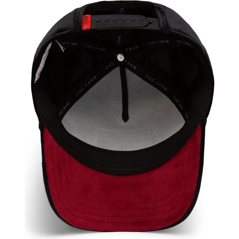 petten-gebogen-zwart-snapback-panther-royalty-the-farm-van-goorin-bros
