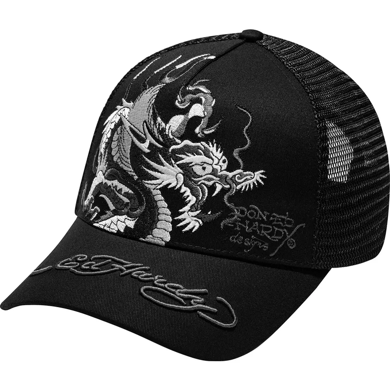 schwarze-trucker-kappe-mono-giant-dragon-von-ed-hardy