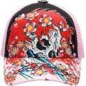 czarna-i-rozowa-czapka-trucker-beautiful-ghost-od-ed-hardy