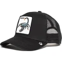petten-gebogen-zwart-snapback-the-farm-van-goorin-bros