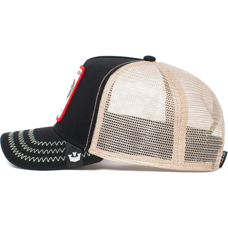 petten-gebogen-zwart-snapback-the-farm-van-goorin-bros