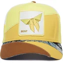 petten-gebogen-geel-snapback-the-farm-van-goorin-bros