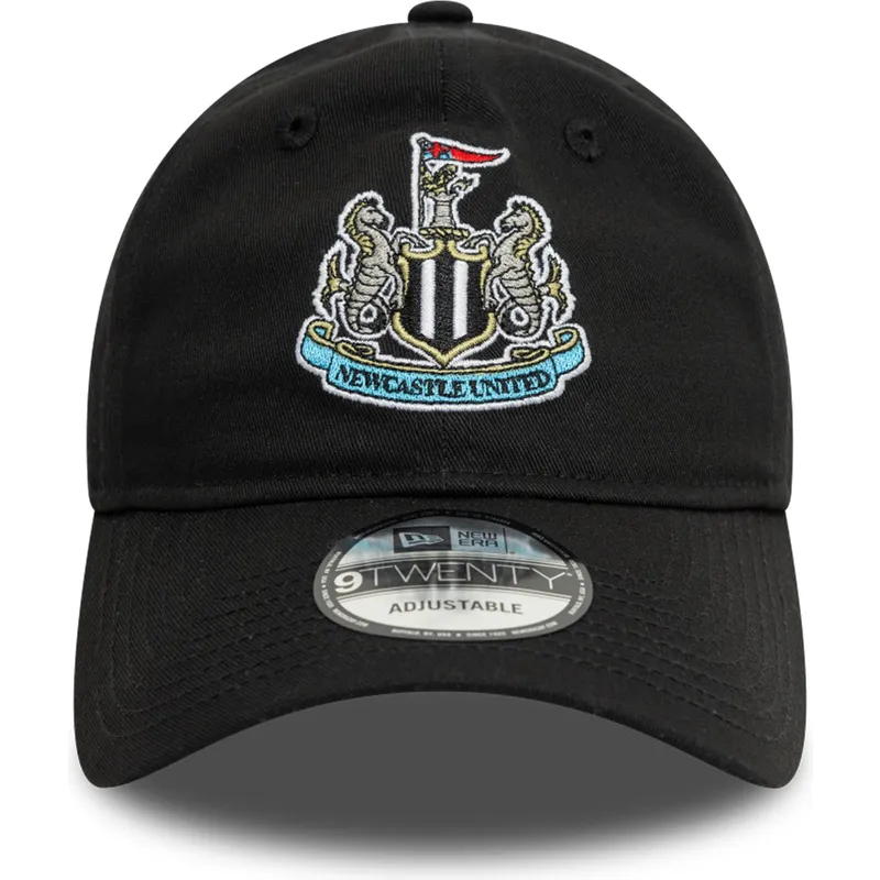 cappellino-curvo-nero-regolabile-9twenty-core-di-newcastle-united-football-club-premier-league-di-new-era