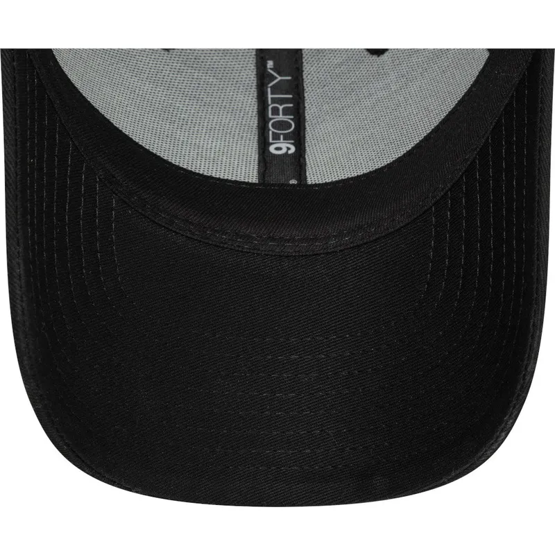 sort-justerbar-curved-kasket-9twenty-core-fra-newcastle-united-football-club-premier-league-fra-new-era