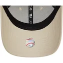 petten-gebogen-beige-verstelbaar-9forty-team-outline-van-new-york-yankees-mlb-van-new-era
