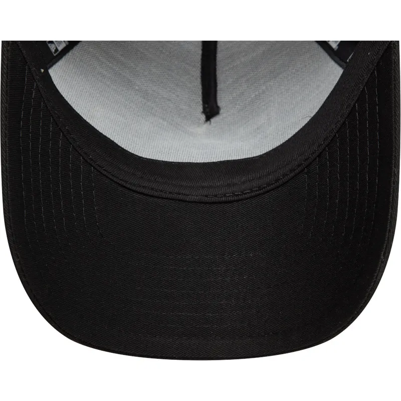 petten-gebogen-zwart-snapback-9forty-a-frame-world-series-patch-van-new-york-yankees-mlb-van-new-era