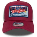los-angeles-dodgers-mlb-new-era-rod-truckerkeps-9forty-a-frame-patch