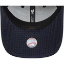 new-era-mlb-new-york-yankees-9forty-seersucker-verstellbare-kappe-mit-gebogenem-schirm-in-marineblau