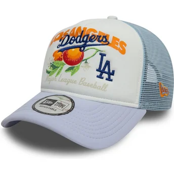 Casquette trucker multicolore 9FORTY A Frame Fruit Graphic Los Angeles Dodgers MLB New Era