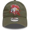 new-era-curved-brim-tom-and-jerry-9twenty-looney-tunes-green-adjustable-cap