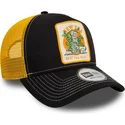 gorra-trucker-negra-y-amarilla-9forty-a-frame-summer-patch-de-beat-the-heat-de-new-era