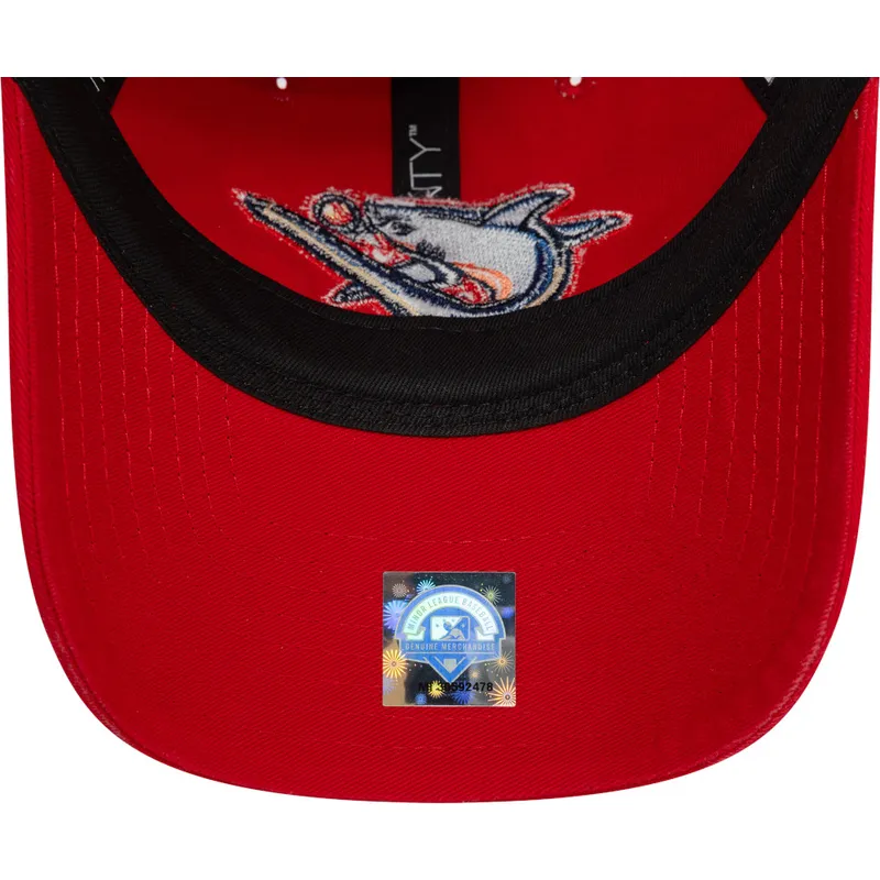petten-gebogen-rood-verstelbaar-9twenty-van-clearwater-threshers-milb-van-new-era