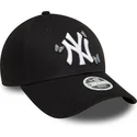 casquette-courbee-noire-ajustable-pour-femme-9twenty-icon-butterflies-new-york-yankees-mlb-new-era