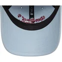 new-era-limited-edition-9twenty-verstellbare-damenkappe-mit-gebogenem-schirm-in-hellblau