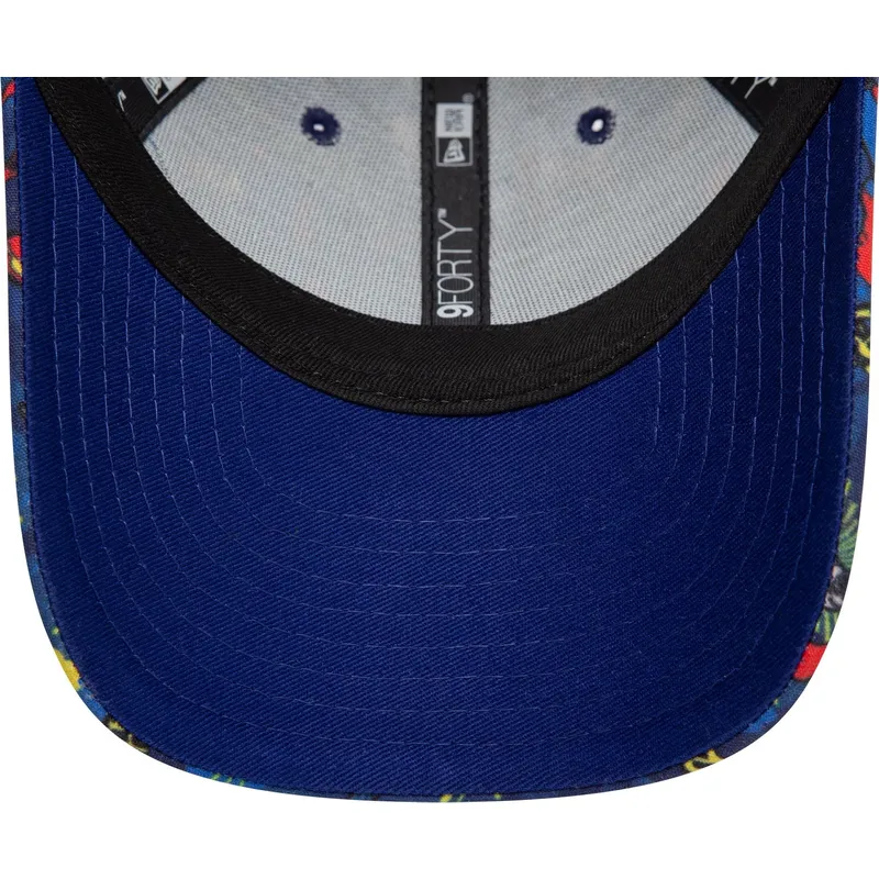 marineblaue-gebogene-kappe-fur-kinder-9forty-all-over-print-von-superman-dc-comics-von-new-era