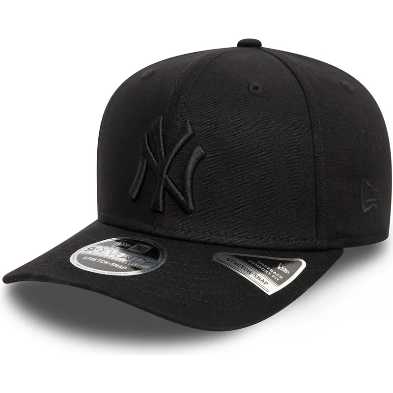 petten-gebogen-zwart-snapback-9seventy-stretch-snap-van-new-york-yankees-mlb-van-new-era petten-gebogen-zwart-snapback-9seventy-stretch-snap-van-new-york-yankees-mlb-van-new-era