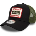 cappellino-trucker-nero-e-verde-9forty-a-frame-patch-di-new-era