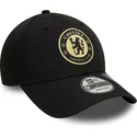 sort-justerbar-9forty-seasonal-pop-repreve-kasket-med-buet-skygge-fra-chelsea-football-club-premier-league-fra-new-era