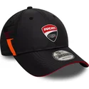 gorra-curva-negra-ajustable-9forty-gradient-print-de-ducati-motor-motogp-de-new-era