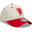 petten-gebogen-rood-verstelbaar-9twenty-contrast-visor-van-manchester-united-football-club-premier-league-van-new-era