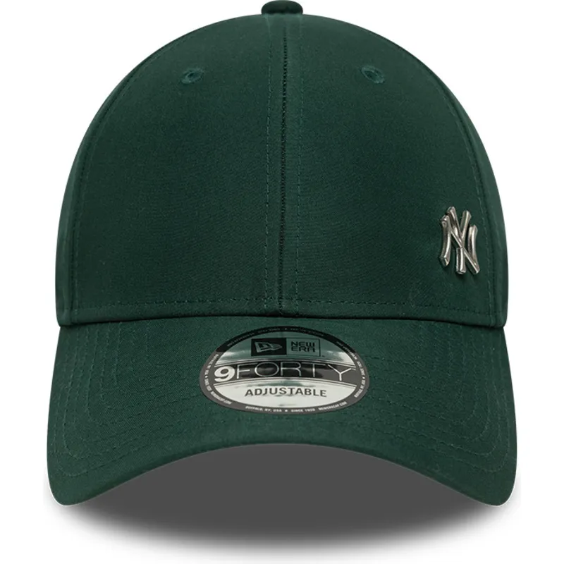 petten-gebogen-groen-verstelbaar-9forty-flawless-van-new-york-yankees-mlb-van-new-era