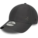 petten-gebogen-grijs-verstelbare-band-9forty-flawless-van-new-york-yankees-mlb-van-new-era