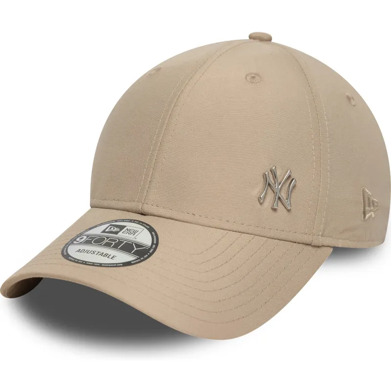 petten-gebogen-bruin-verstelbaar-9forty-flawless-van-new-york-yankees-mlb-van-new-era