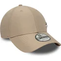 cappellino-con-visiera-curva-marrone-chiaro-regolabile-9forty-flawless-dei-new-york-yankees-mlb-di-new-era