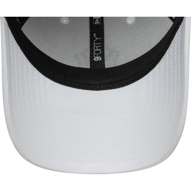 petten-gebogen-wit-verstelbare-band-9forty-outline-van-new-york-yankees-mlb-van-new-era petten-gebogen-wit-verstelbare-band-9forty-outline-van-new-york-yankees-mlb-van-new-era