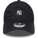 cappellino-curvo-blu-marino-regolabile-9twenty-mini-logo-dei-new-york-yankees-mlb-di-new-era