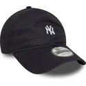 marinbla-bojd-keps-justerbar-9twenty-mini-logo-new-york-yankees-mlb-fran-new-era
