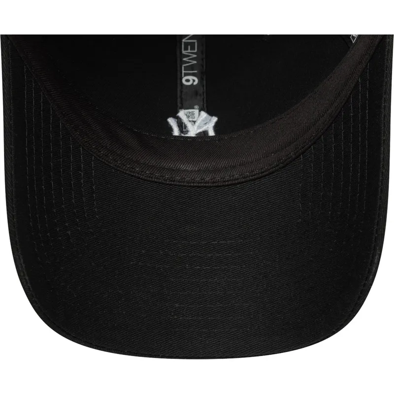 petten-gebogen-zwart-verstelbare-band-9twenty-mini-van-new-york-yankees-mlb-van-new-era